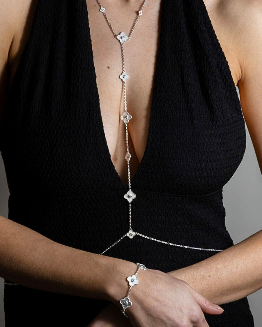 Karma Fortune Body Chain Silver