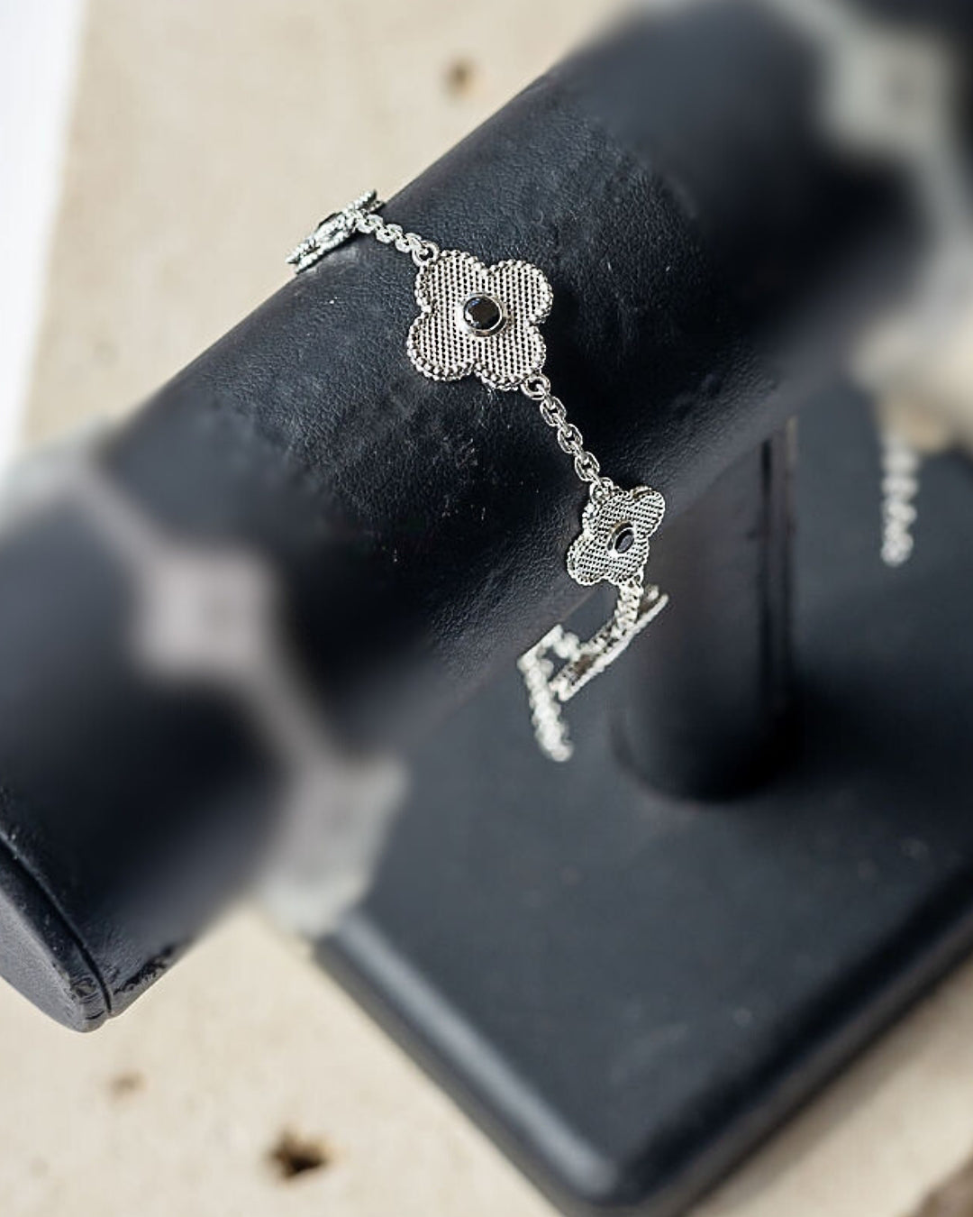 Karma Fortune Bracelet Silver Black