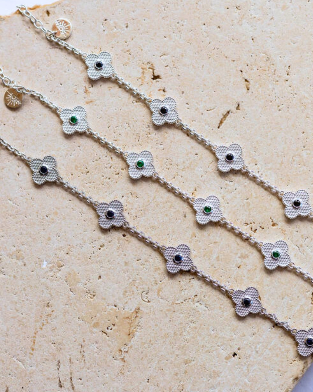 Karma Fortune Bracelet Silver Green