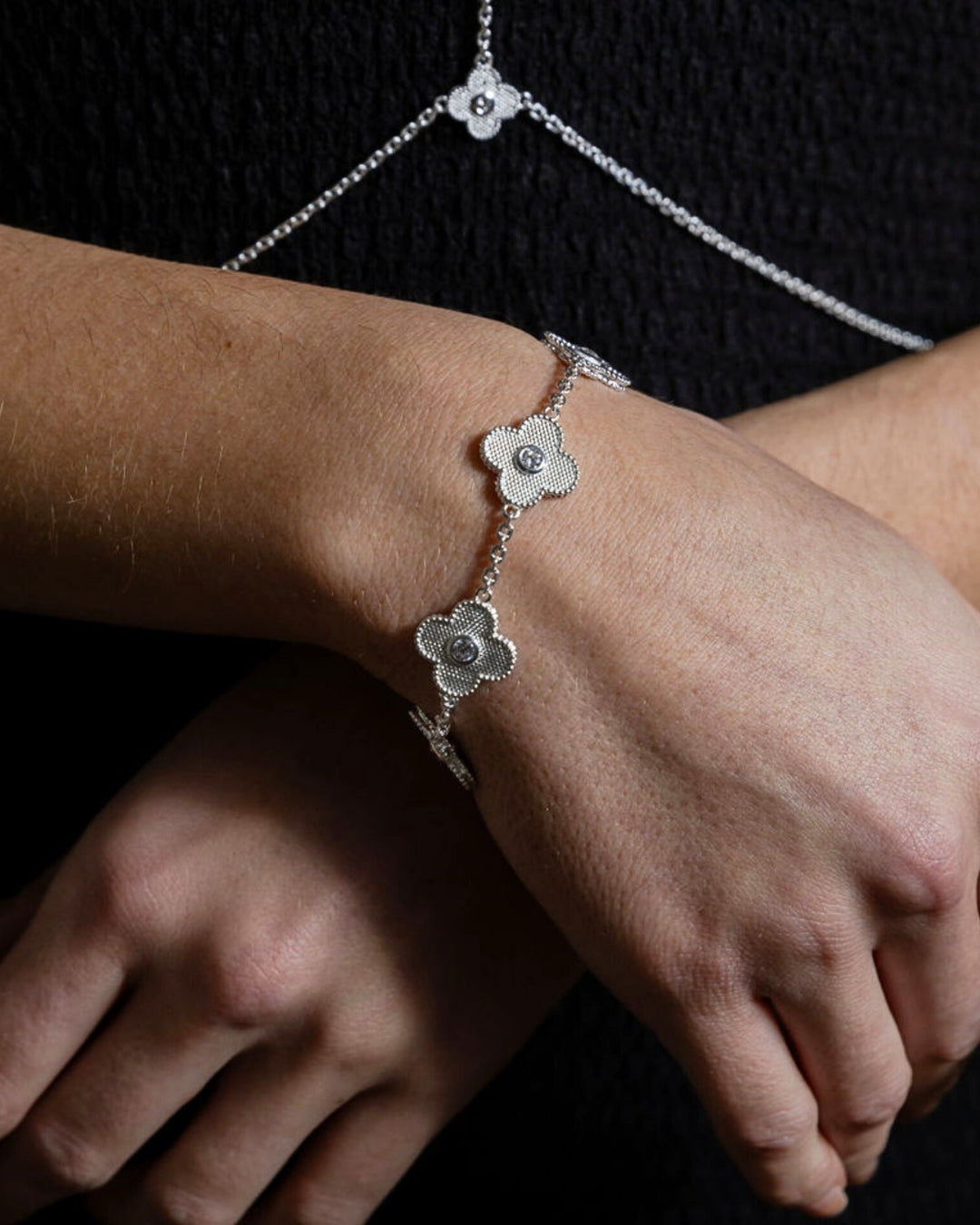 Fortune Bracelet Silver White